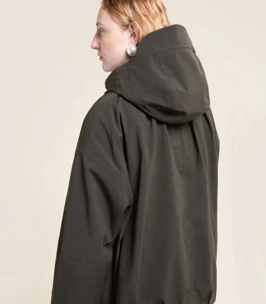 Veste imperméable Garance kaki