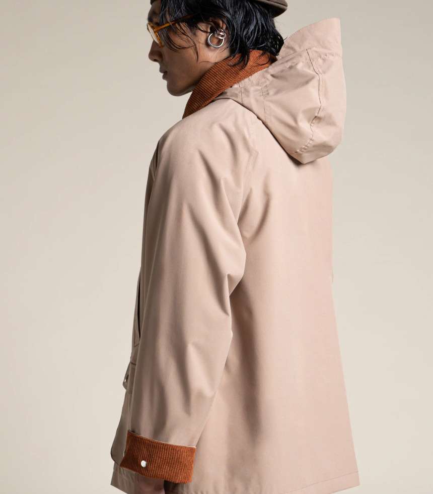 Veste imperméable Archives sahara cannelle