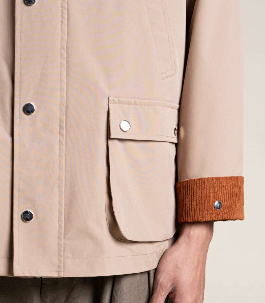 Veste imperméable Archives sahara cannelle