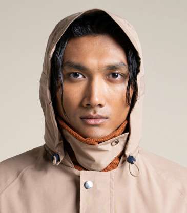Veste imperméable Archives sahara cannelle