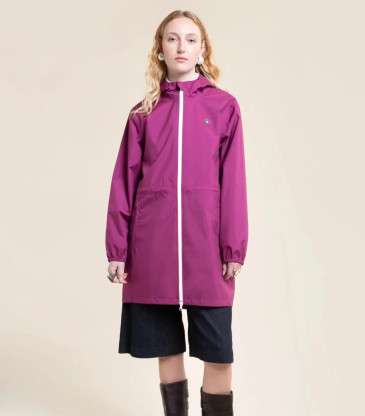 Imperméable Amelot framboise