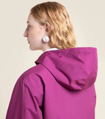 Imperméable Amelot framboise