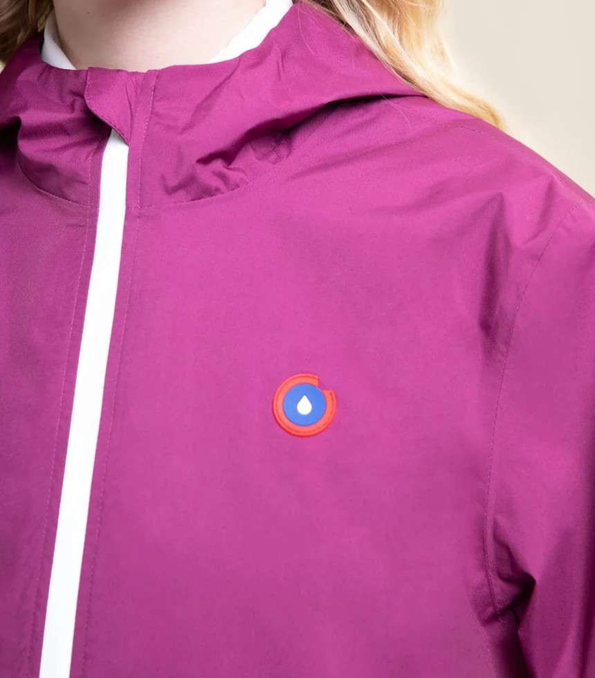 Imperméable Amelot framboise