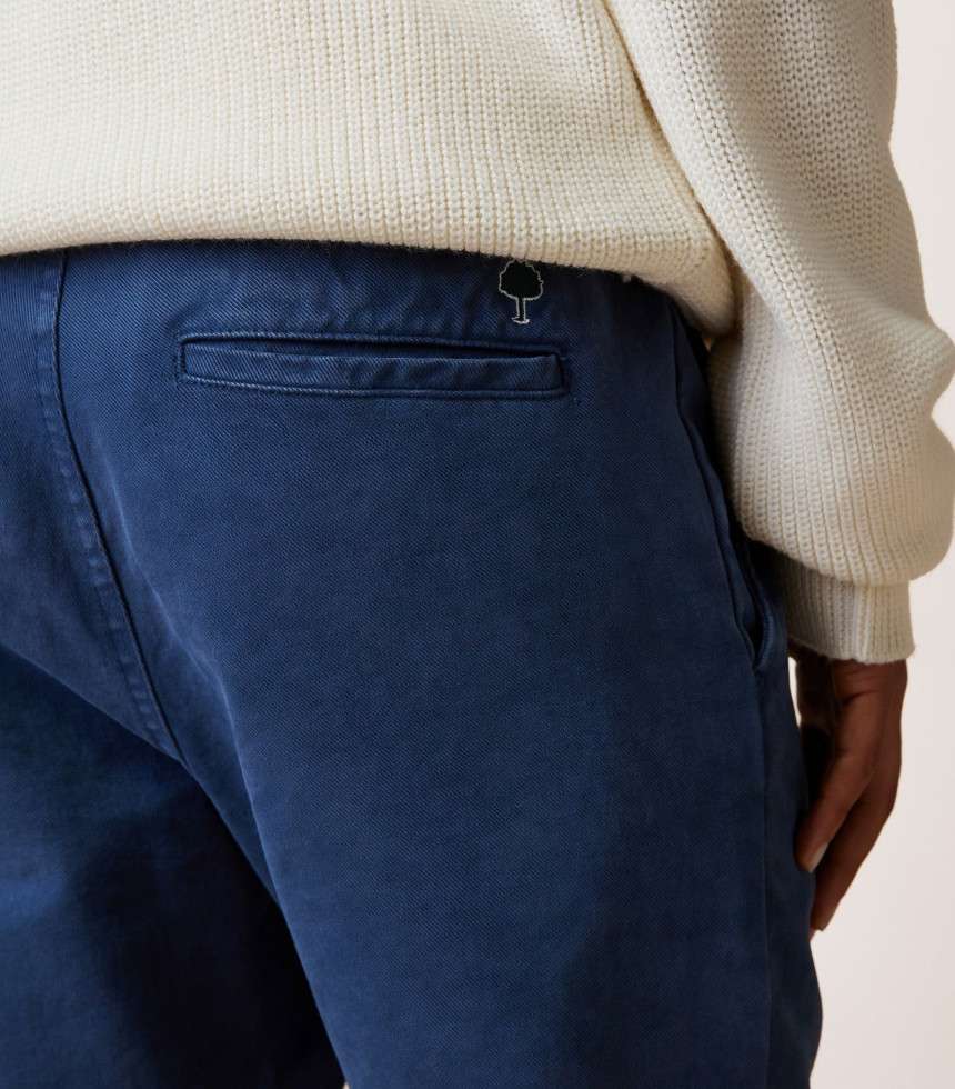 Pantalon Dreuille bleu foncé
