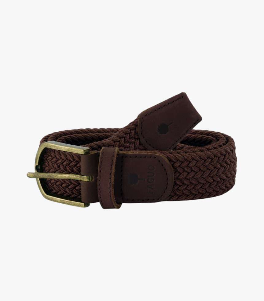 Ceinture tressée Belt chocolat