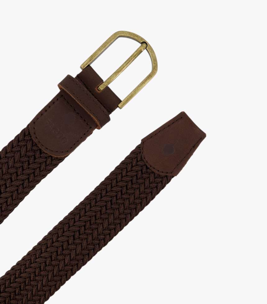 Ceinture tressée Belt chocolat