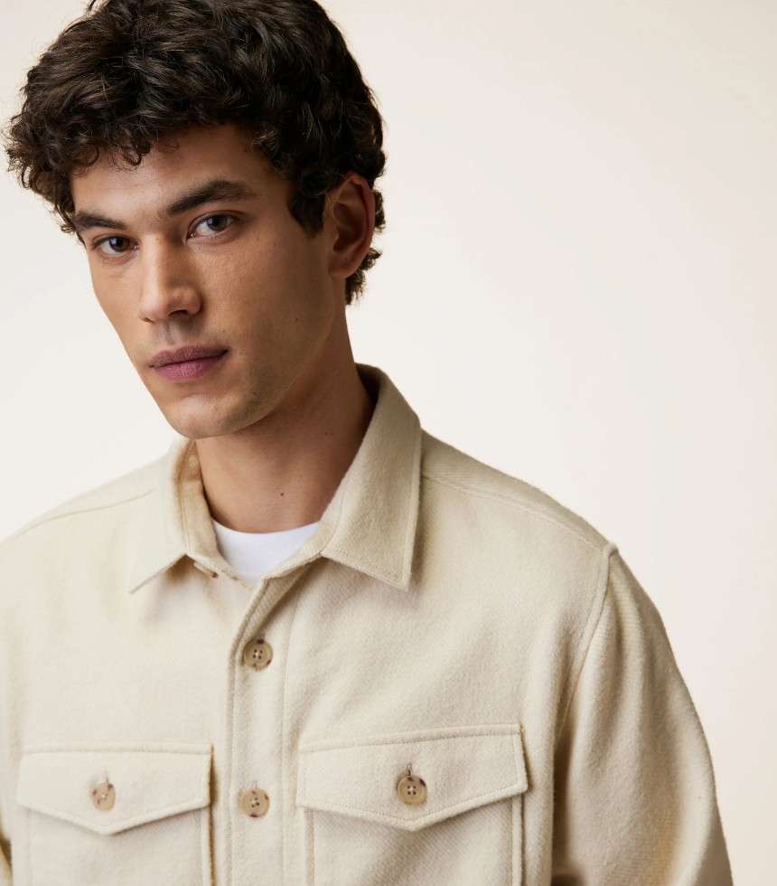 Surchemise Flavigny beige