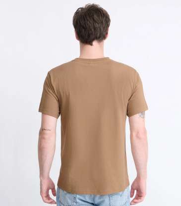 T-shirt Papa ours café