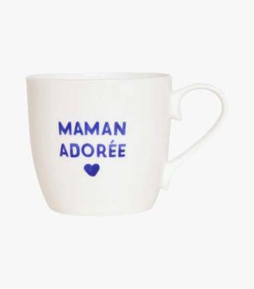 Mug Maman adorée bleu