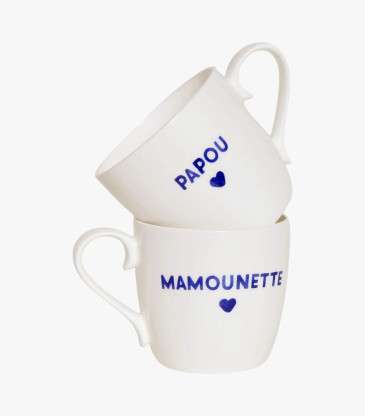 Mug Maman adorée bleu