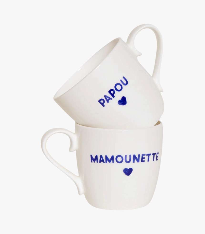 Mug Maman adorée bleu