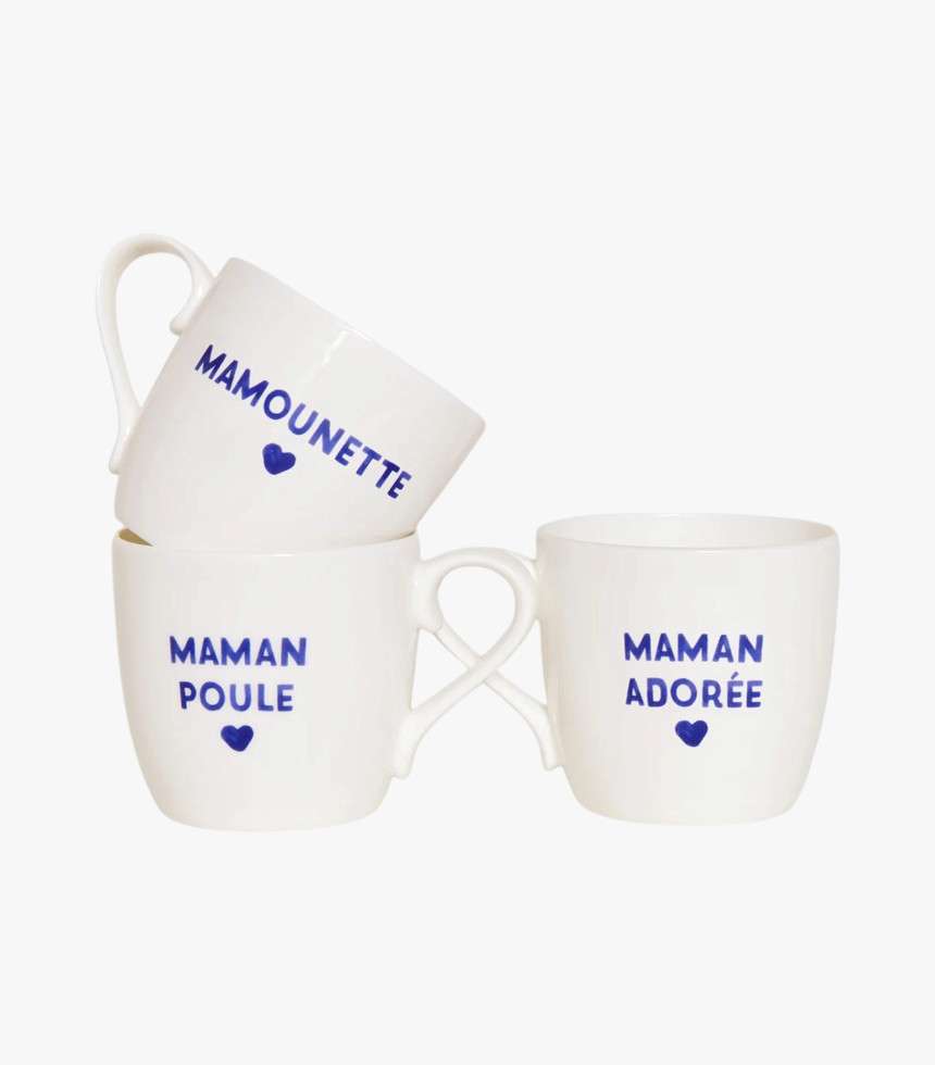 Mug Maman adorée bleu