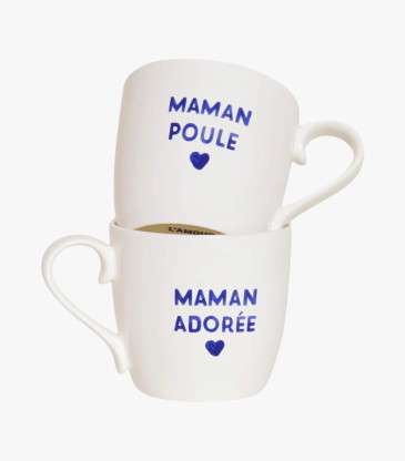 Mug Maman adorée bleu