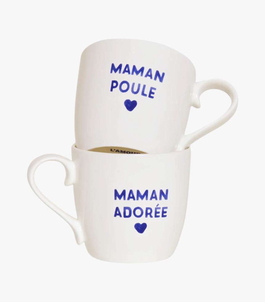Mug Maman adorée bleu