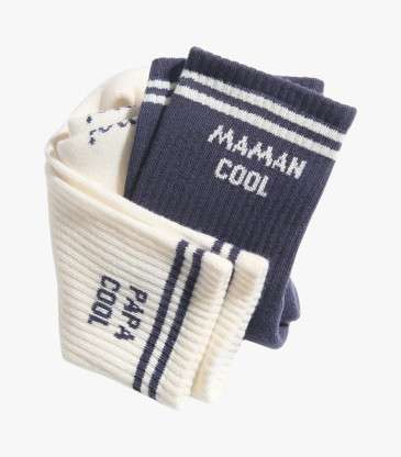 Chaussettes Maman cool encre