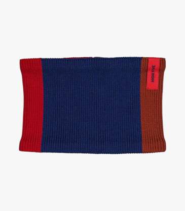 Snood tricolore High Five bleu