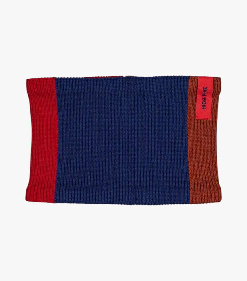 Snood tricolore High Five bleu