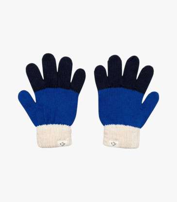 Gants Tricolores bleu
