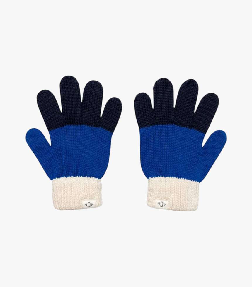 Gants Tricolores bleu