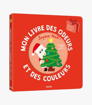 Livre des odeurs et des couleurs Joyeux Noël