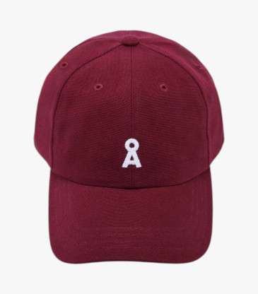 Casquette Yenaas rouge velours
