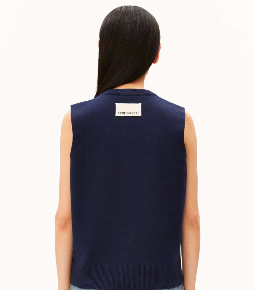 Pull SM Compact Crew bleu marine