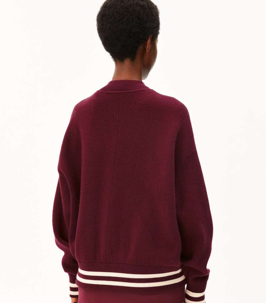 Bomber Iconic Å rouge et bleu marine