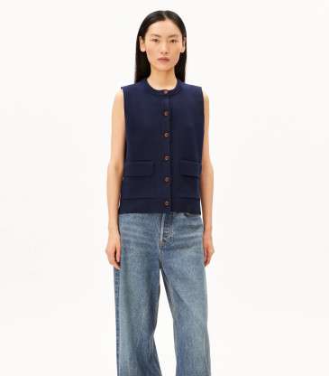 Pull SM Compact Crew bleu marine