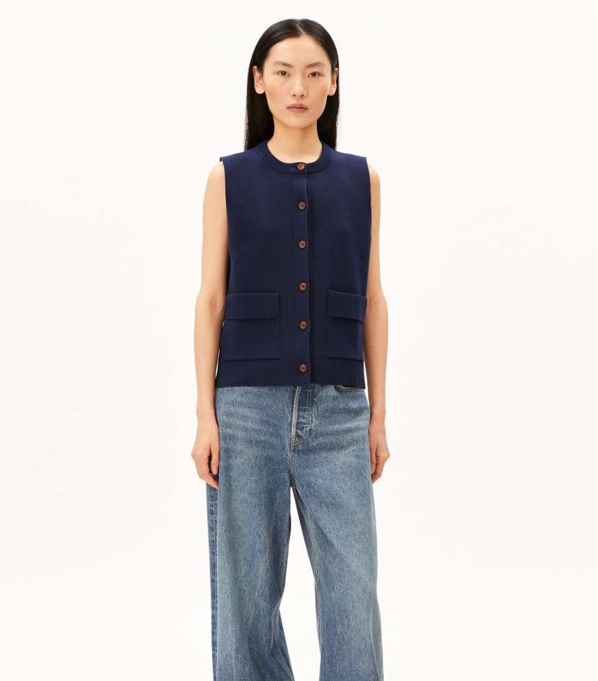 Pull SM Compact Crew bleu marine