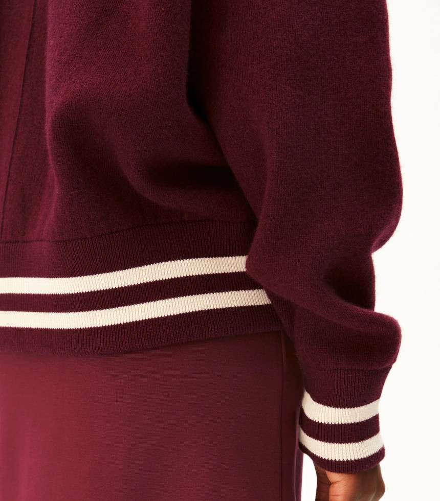 Bomber Iconic Å rouge et bleu marine
