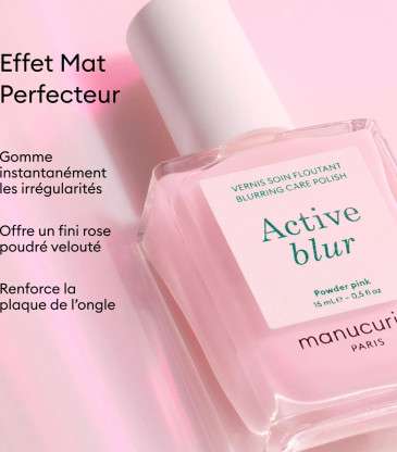 Vernis Active Blur rose poudré