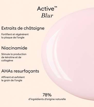 Vernis Active Blur rose poudré