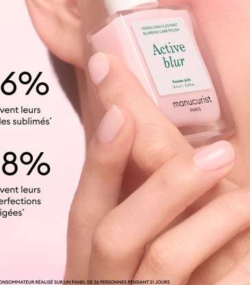 Vernis Active Blur rose poudré