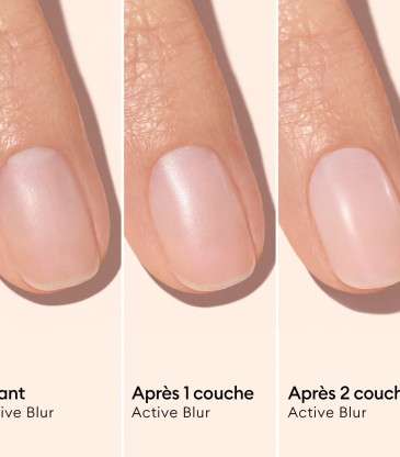 Vernis Active Blur rose poudré