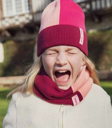 Bonnet tricolore Drama Queen enfant