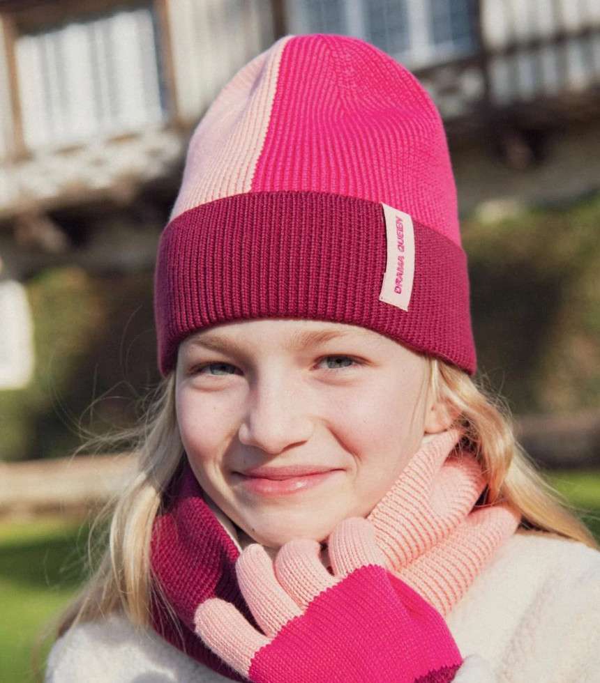 Bonnet tricolore Drama Queen enfant