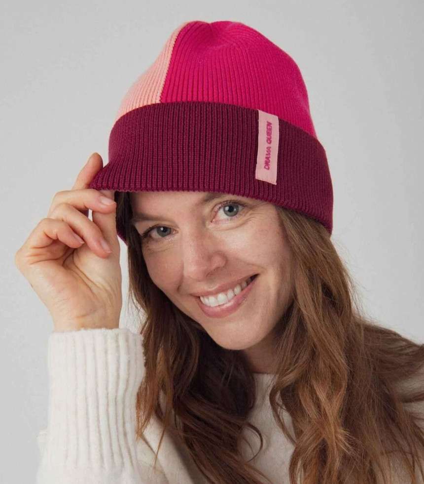 Bonnet Tricolore Drama Queen adulte