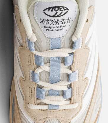 Baskets Dragonfly beige et blanc