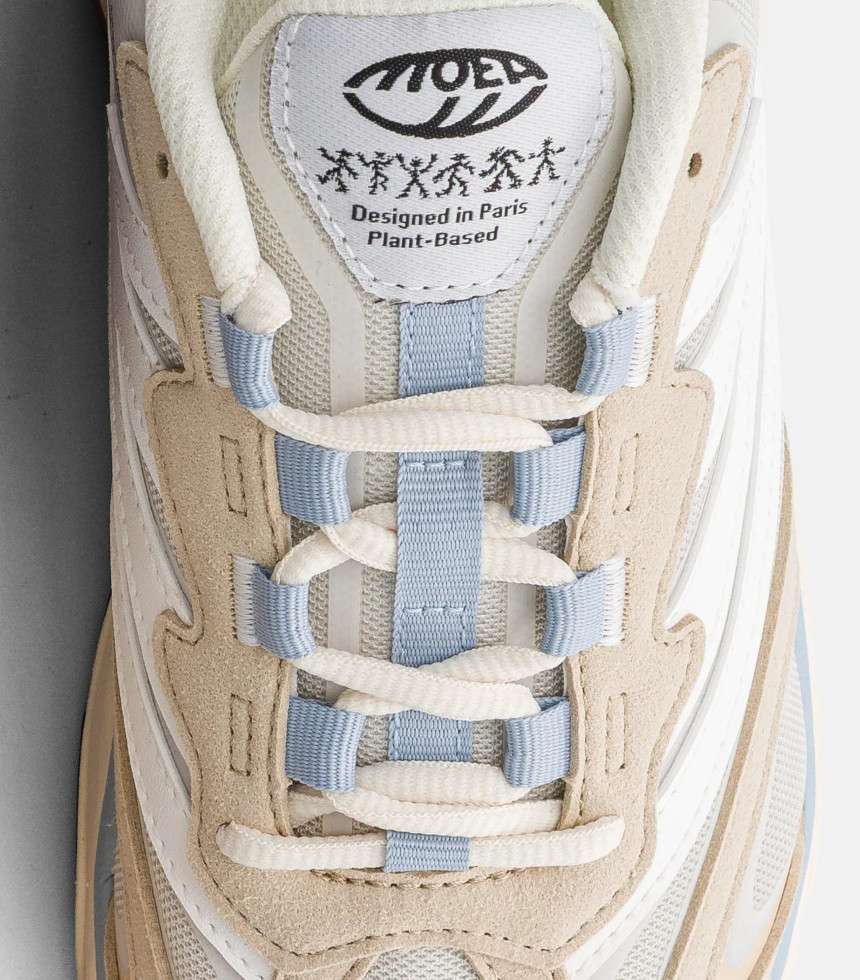 Baskets Dragonfly beige et blanc