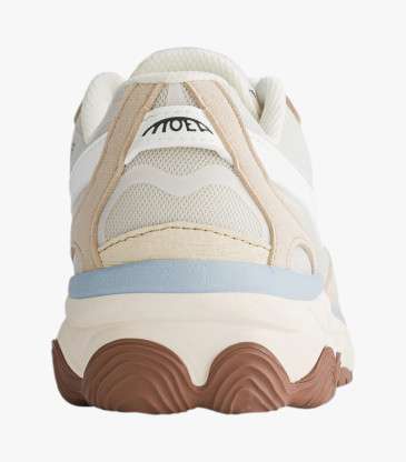 Baskets Dragonfly beige et blanc