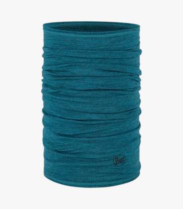 Tour de cou merino lightweight bleu sarcelle