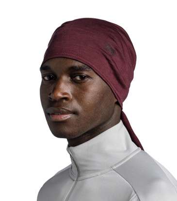 Tour de cou Merino Lightweight grenat