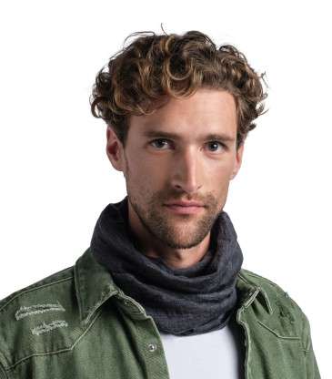 Tour de cou Merino Lightweight gris