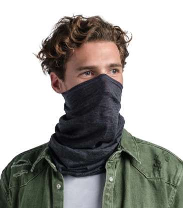 Tour de cou Merino Lightweight gris
