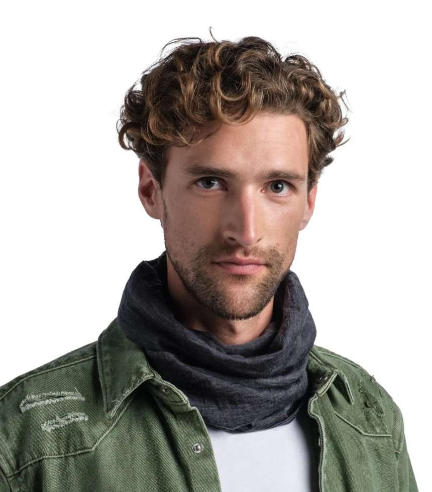 Tour de cou Merino Lightweight gris