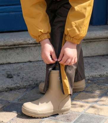 Pantalon de pluie enfant kaki