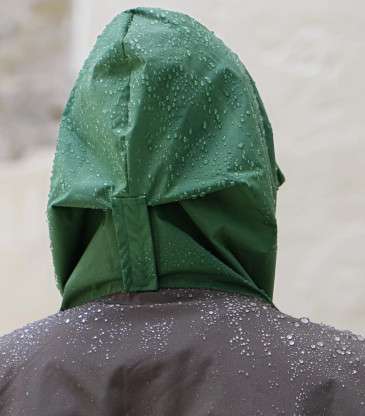 Poncho de pluie enfant kaki