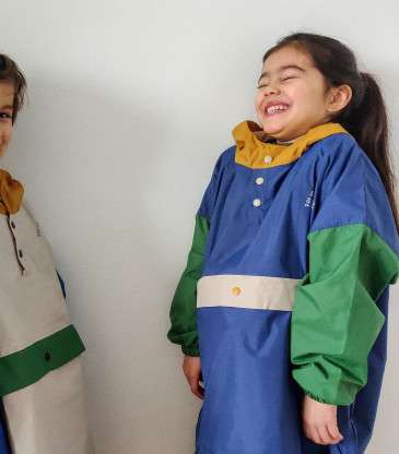 Poncho de pluie enfant Old School