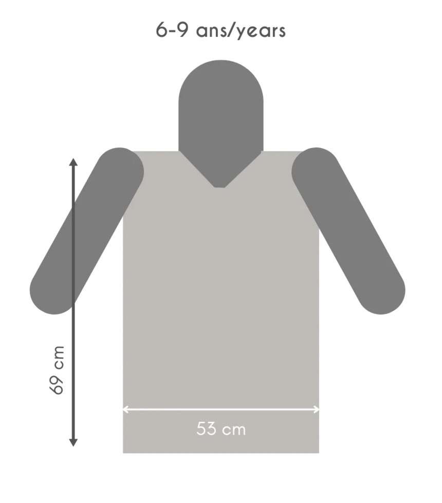 Poncho de pluie enfant Old School
