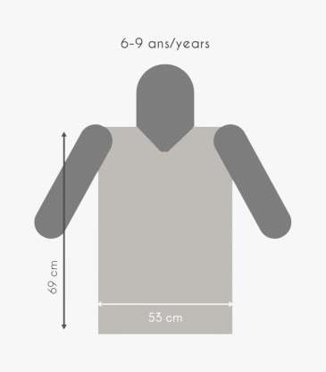 Poncho de pluie enfant zèbre chocolat